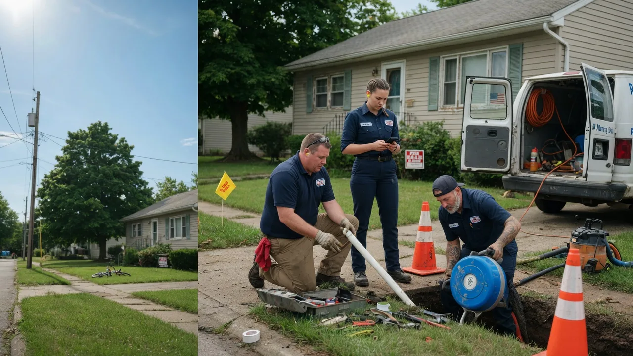 Sewer Line Repair in Divernon, IL near me